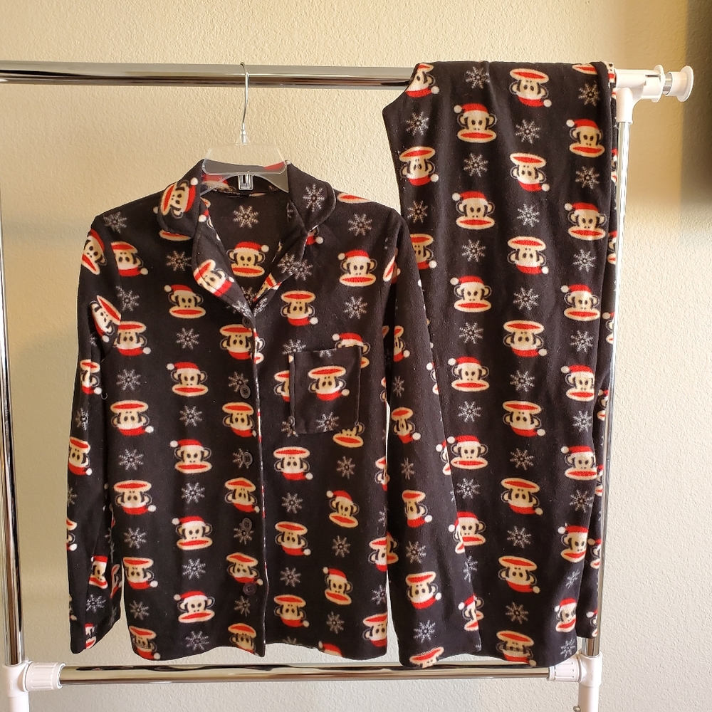 Paul Frank Christmas 2 Piece Fleece PJ Pajamas | XL